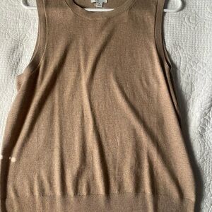 J. Crew Light Brown Tank Top